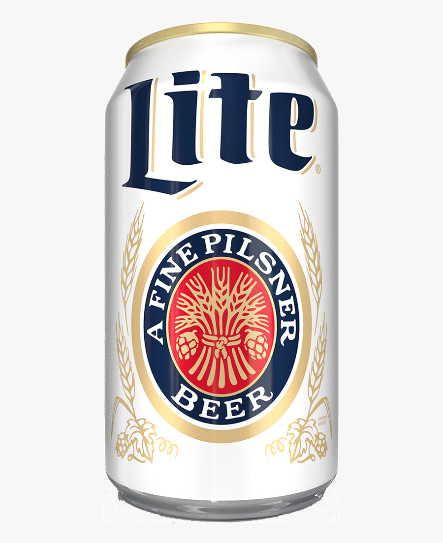 Miller Lite 473 Ml - Miller Lite, Transparent Clipart