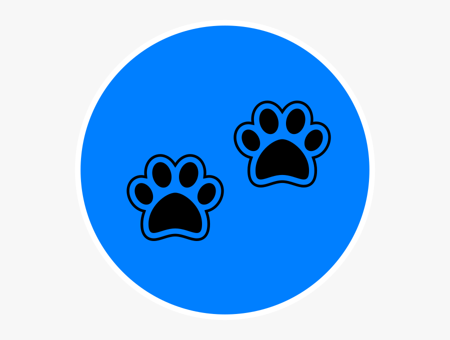 Paw Print, Transparent Clipart