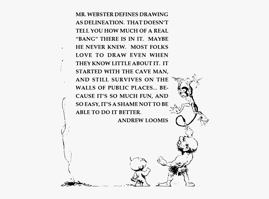 Andrew Loomis Fun With A Pencil 7 - Cartoon, Transparent Clipart