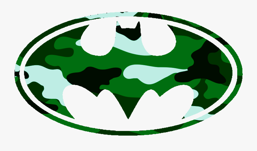 Batman Logo Green, Transparent Clipart