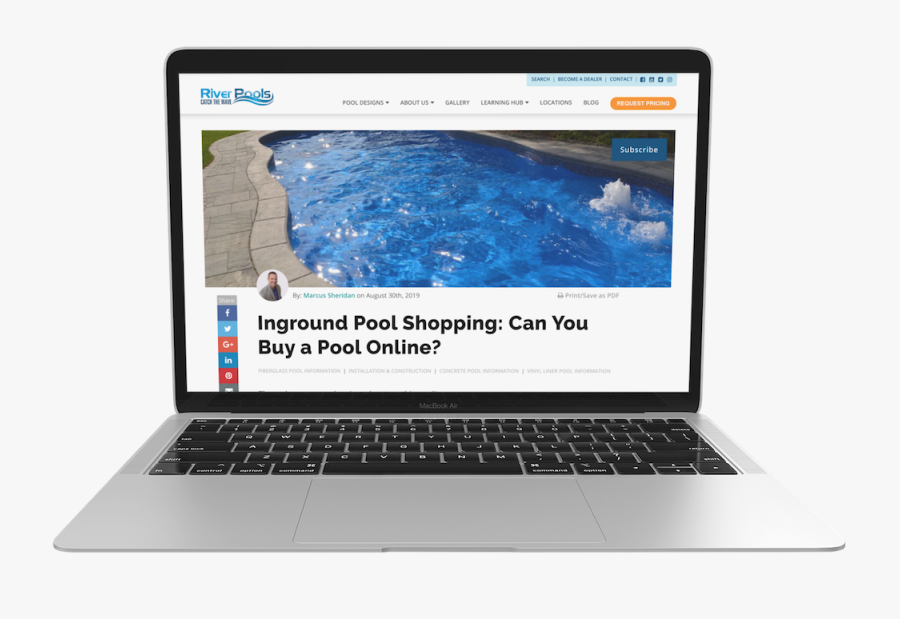 River Pools & Spas Blog - Netbook, Transparent Clipart