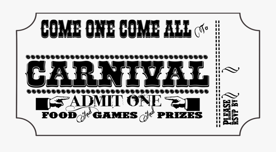 Invitation Clipart Admission Ticket - Calligraphy, Transparent Clipart