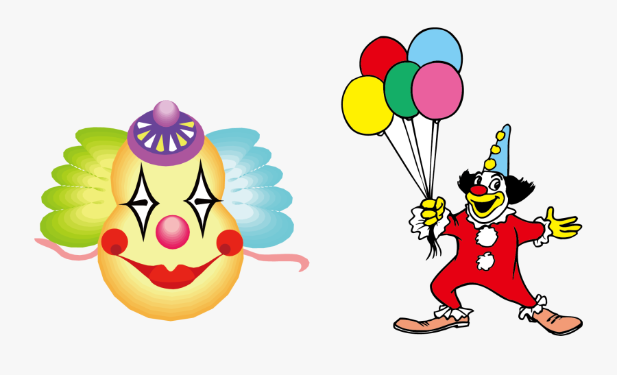 Clown Cartoon Transprent Png - Circus Joker, Transparent Clipart
