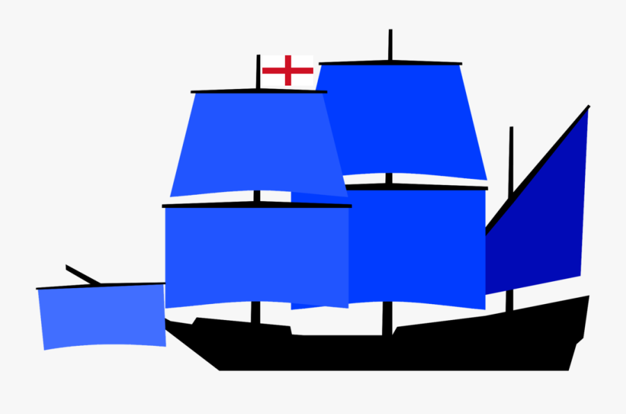 Captains Ship Vice Admirals Squadron English Navy - Mast, Transparent Clipart
