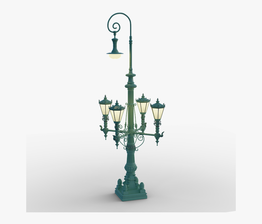 Transparent Old Lamp Png - Chandelier, Transparent Clipart