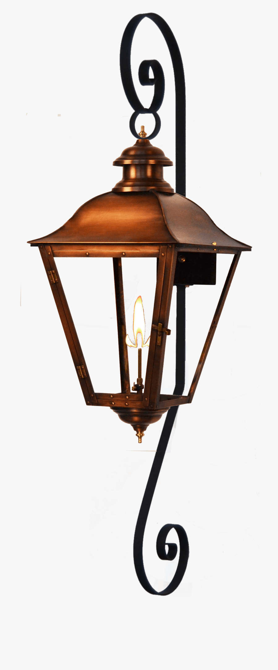 Gas Lamp Png Clipart , Png Download - Coppersmith Lantern Farm House Hook, Transparent Clipart