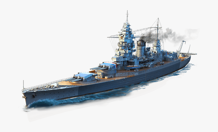 Transparent Navy Ship Png - Wows Dunkerque, Transparent Clipart