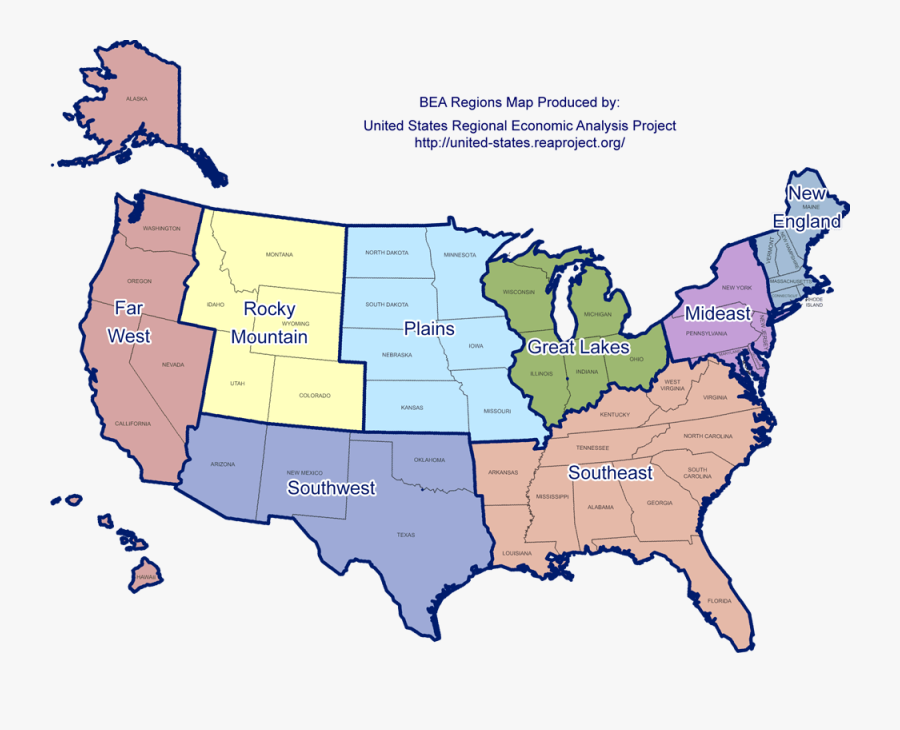 Economics Clipart Economy Us - United States Map Great Basin, Transparent Clipart