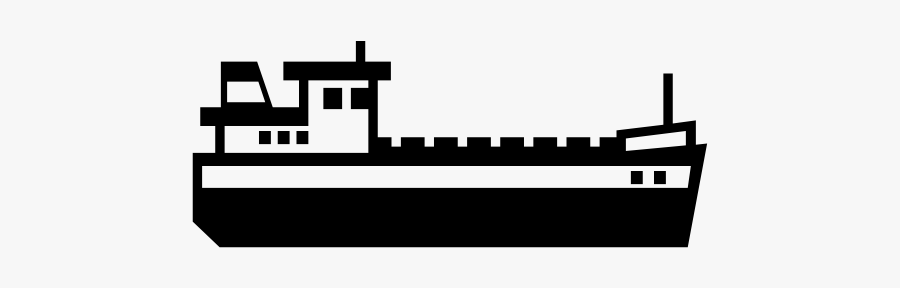 Tanker Ship Icon Png, Transparent Clipart
