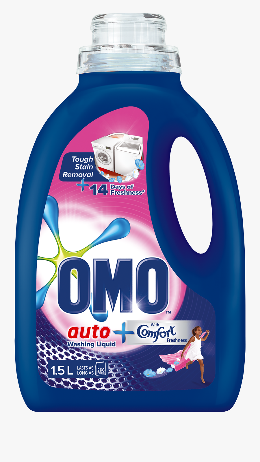 Laundry Clipart Laundry Supply - Omo Liquid, Transparent Clipart