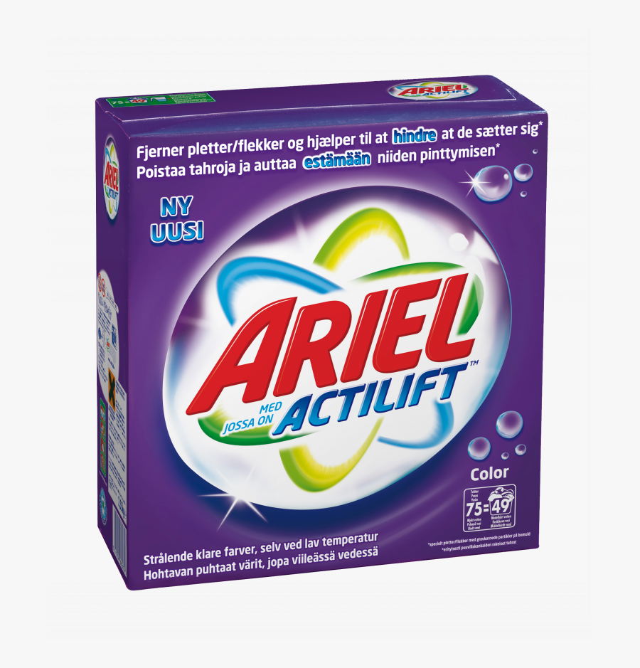 Free Download Of Washing Powder Png Picture - Ariel Actilift, Transparent Clipart