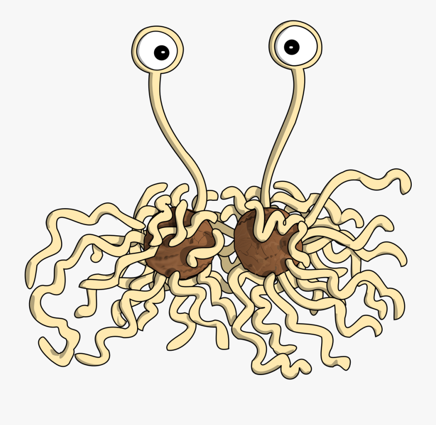 Flying Spaghetti Monster Transparent, Transparent Clipart