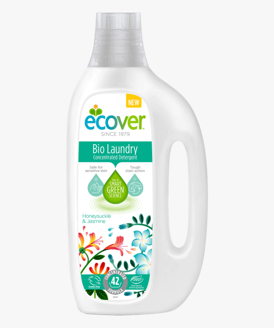 Ecover Bio Laundry Liquid, Transparent Clipart