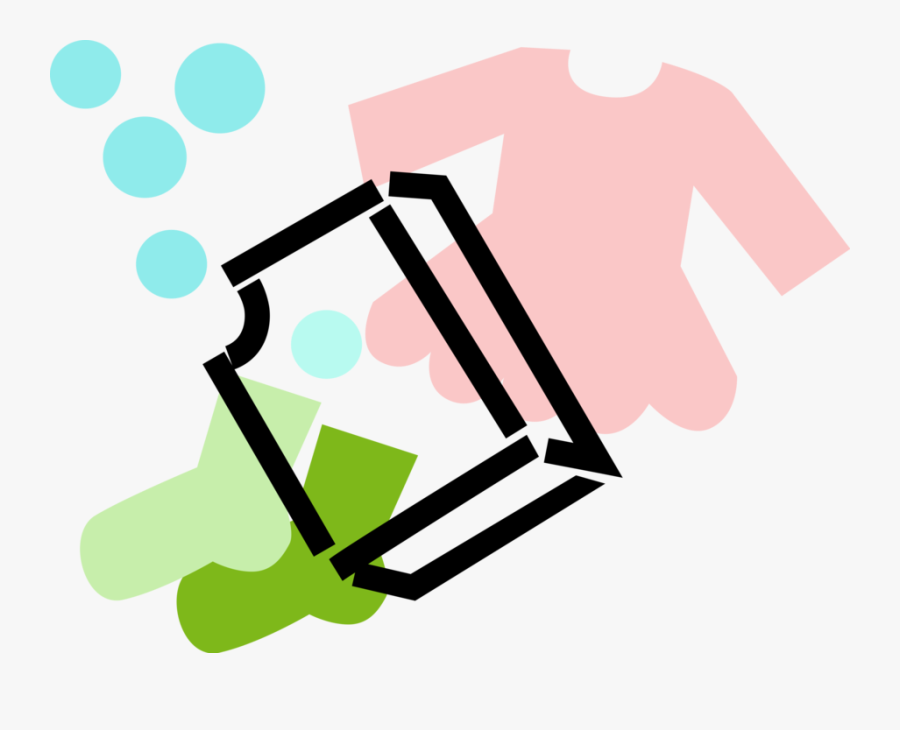 Vector Illustration Of Laundry Detergent Or Washing, Transparent Clipart