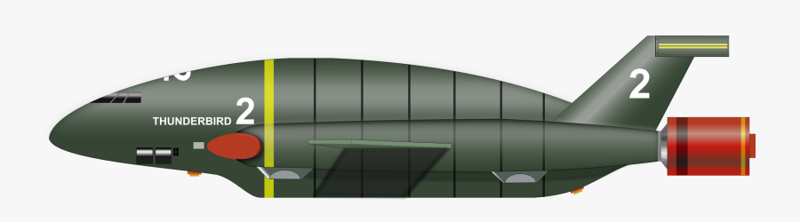 Clipart - Thunderbird 2 Clipart, Transparent Clipart