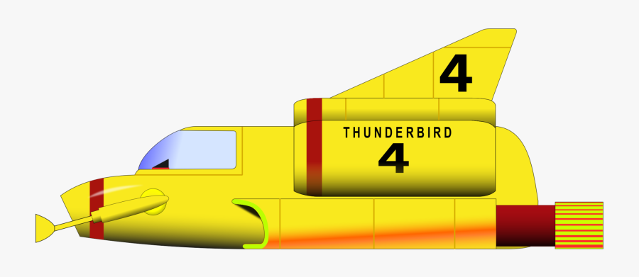 Thunderbird 4 - Thunderbird 4 Png, Transparent Clipart