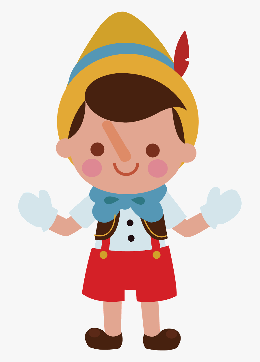 Pinoquio Minus, Transparent Clipart
