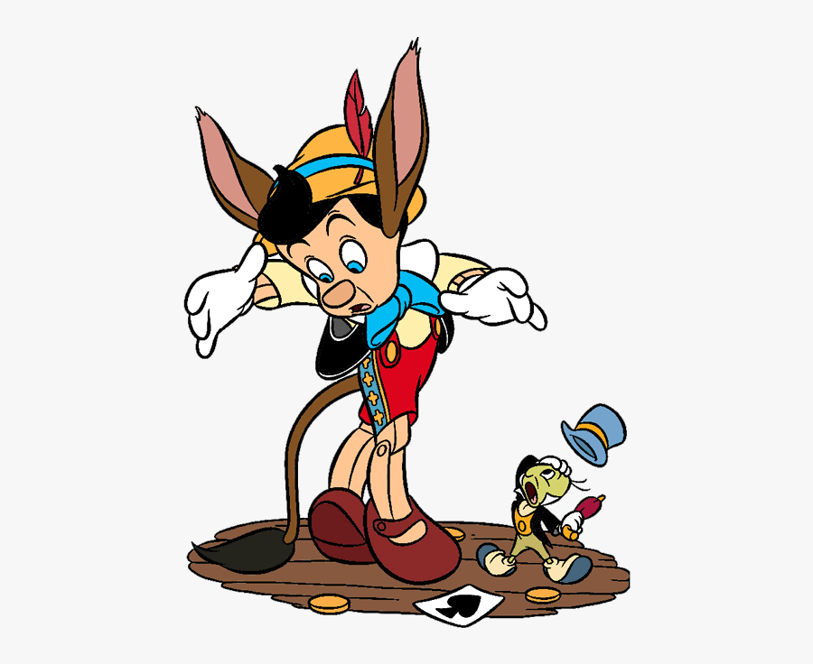 Pinocchio Donkey Ear Free On Dumielauxepices Net - Pinocchio With Donkey Ears, Transparent Clipart