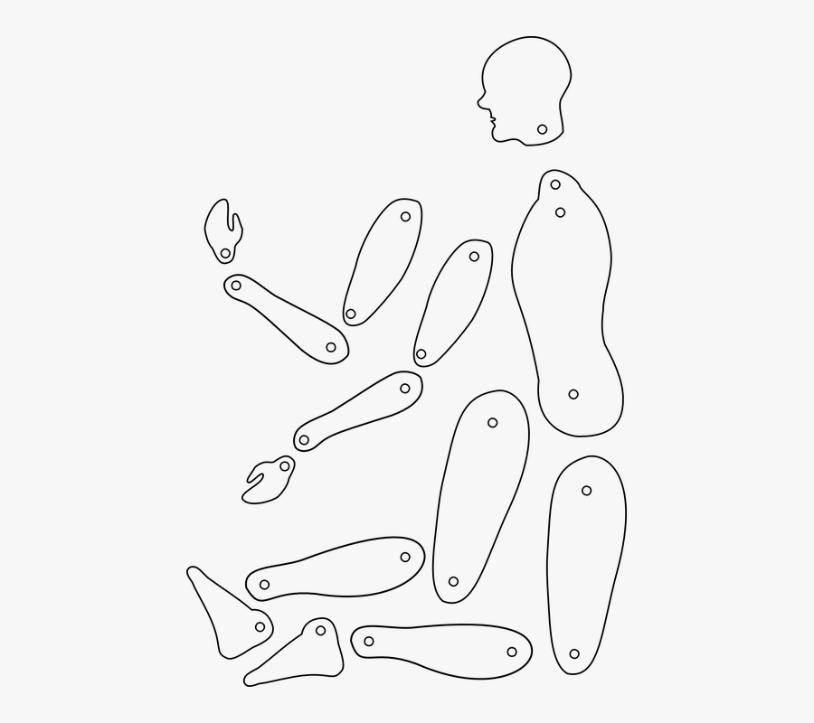 Transparent Pinocchio Clipart - Shadow Puppet Girl Templates, Transparent Clipart