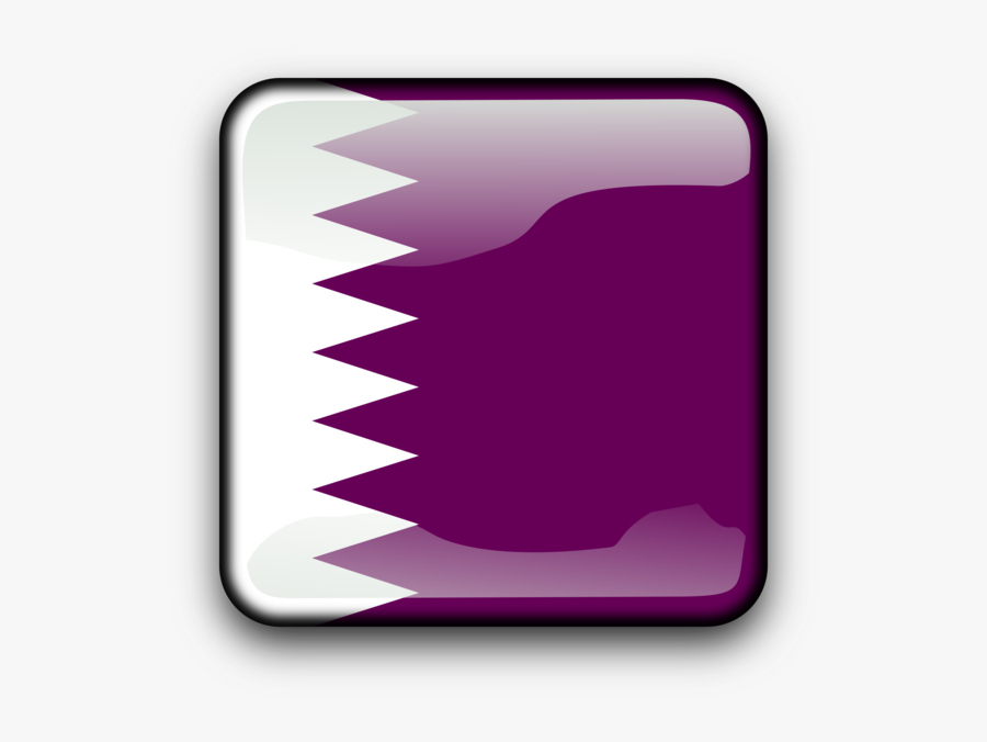 Square,purple,violet - Flag Of Qatar, Transparent Clipart