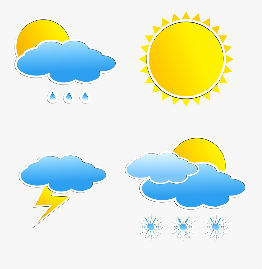 Weather Forecasting Rain Icon - Weather Forecast Icon Png, Transparent Clipart