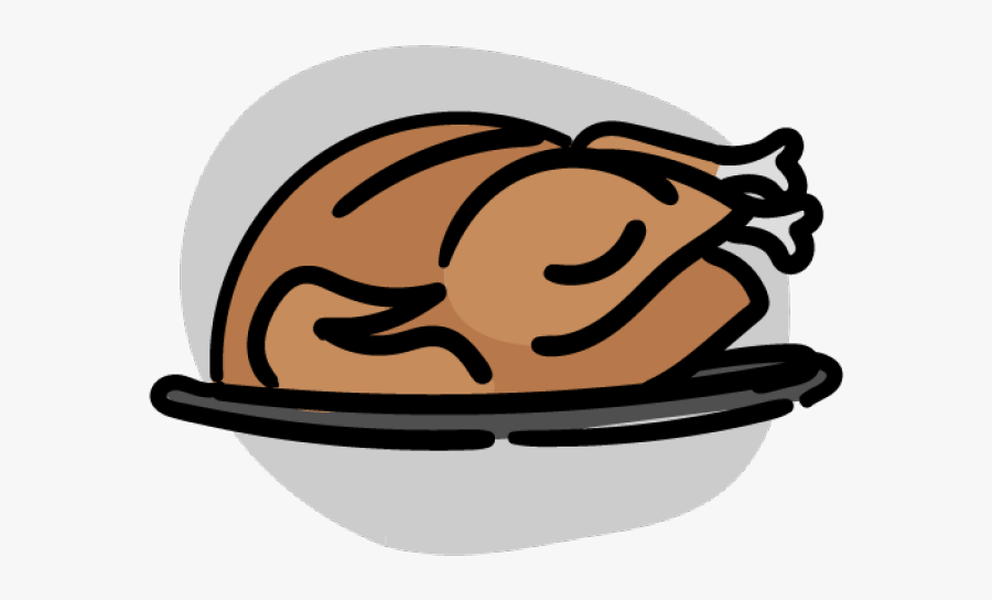 Roast Clipart Frozen Turkey, Transparent Clipart