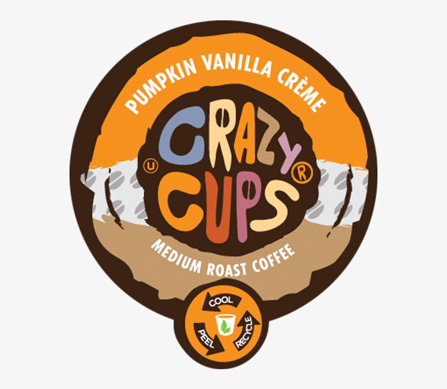 Crazy Cups Pumpkin Vanilla Crème Coffee, Medium Roast, - Crazy Cups, Transparent Clipart