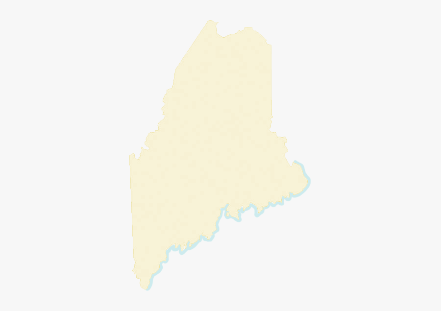 Maine County Maps, Transparent Clipart
