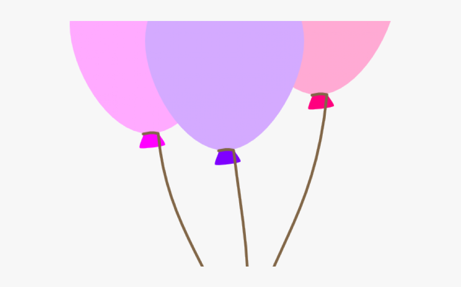 Fuschia Balloon Cliparts - Pastel Balloon Clipart Png, Transparent Clipart