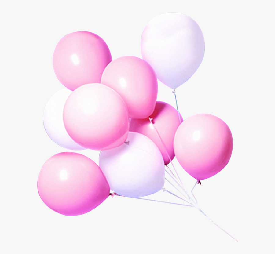 Pink Balloon White Free Transparent Image Hd Clipart - 气球 图片 白 底, Transparent Clipart