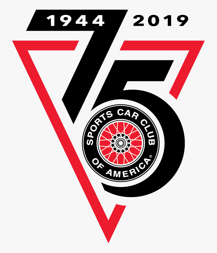 Transparent Now Open Sign Png - Scca 75th Anniversary Logo, Transparent Clipart