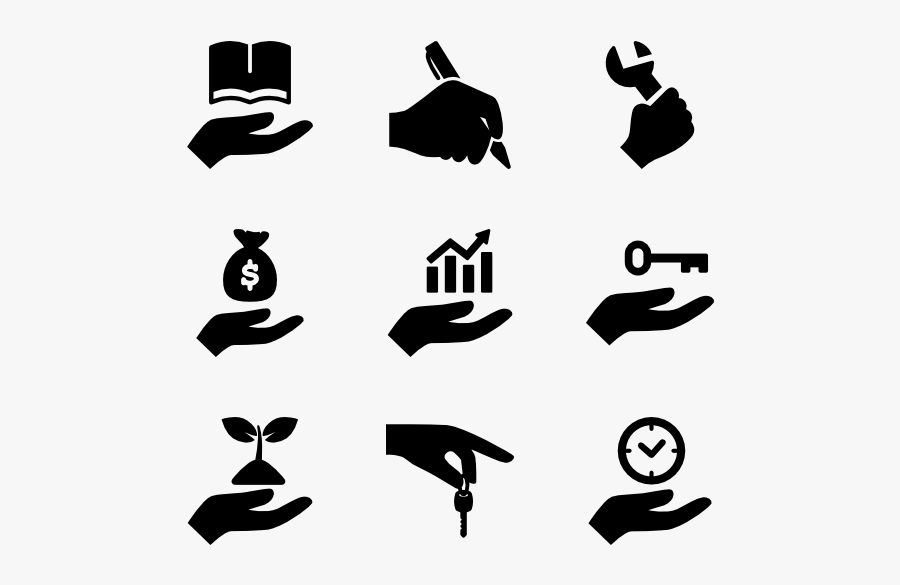 Hands Holding Up, Transparent Clipart