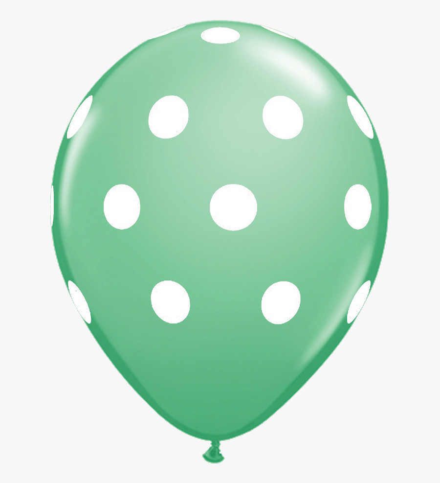 11 - Pink Polka Dot Balloons, Transparent Clipart