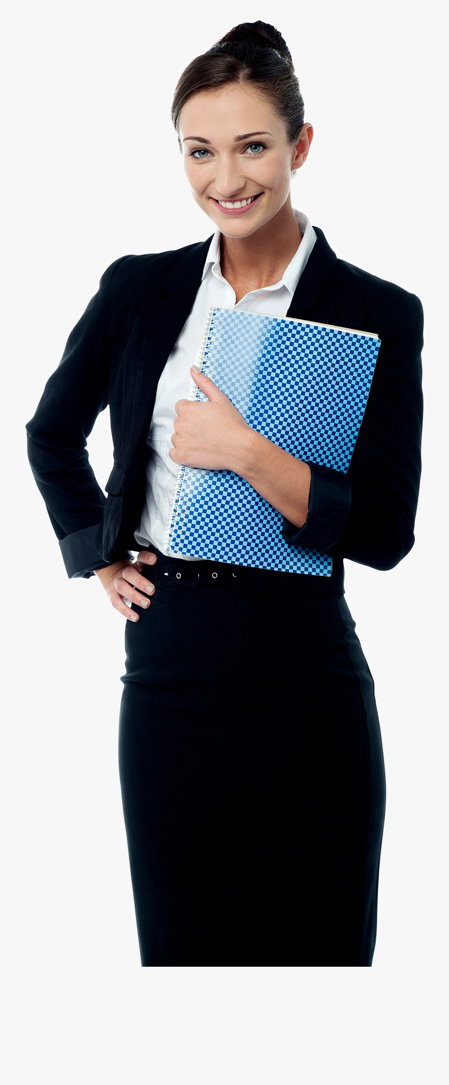 Business Woman Standing Png, Transparent Clipart