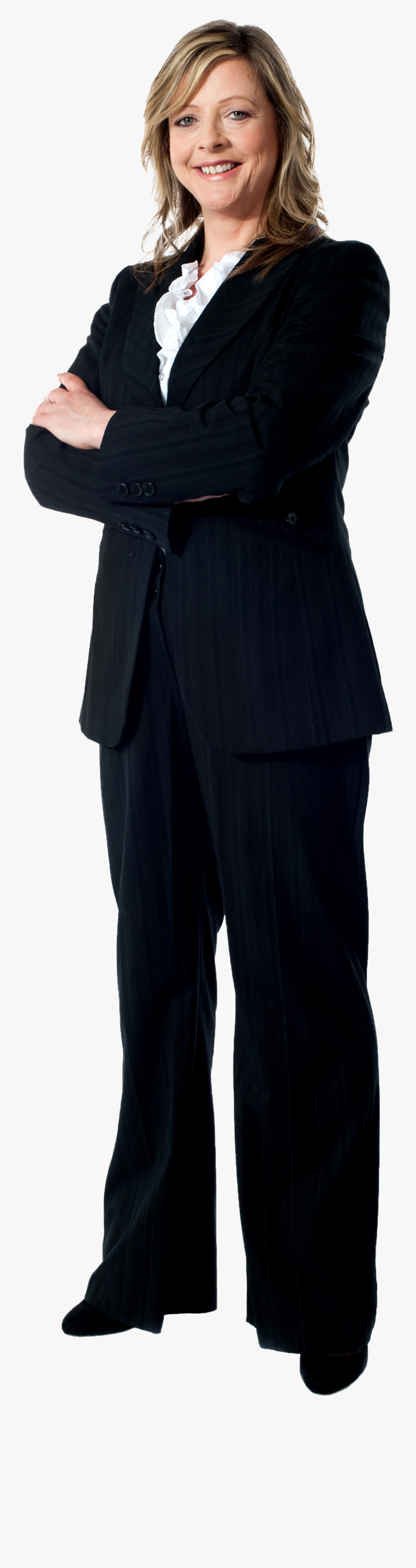 Business Women Png Image - Woman With Suit Png, Transparent Clipart