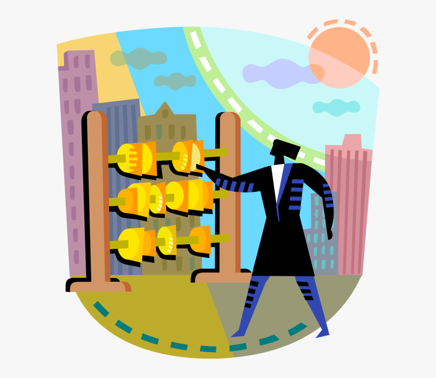 Vector Illustration Of Businesswoman Accountant Certified - Illustration, Transparent Clipart