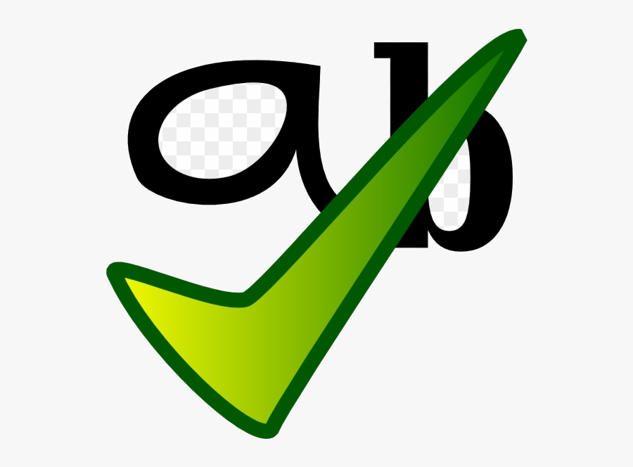 Check Spell Cliparts Clipart Free Transparent Png - Spell Check Clipart, Transparent Clipart