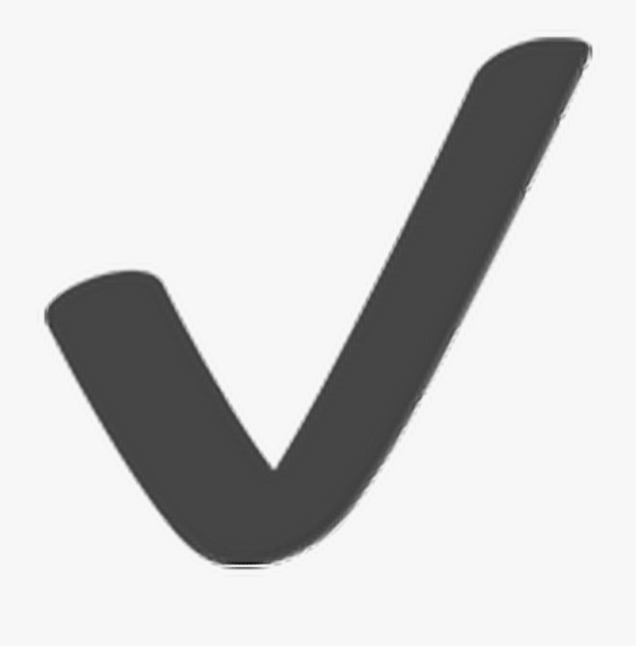 ❁ Heavy Checkout Mark Emoji ✓ Check Mark Green Emoji - Black Check Mark Emoji, Transparent Clipart
