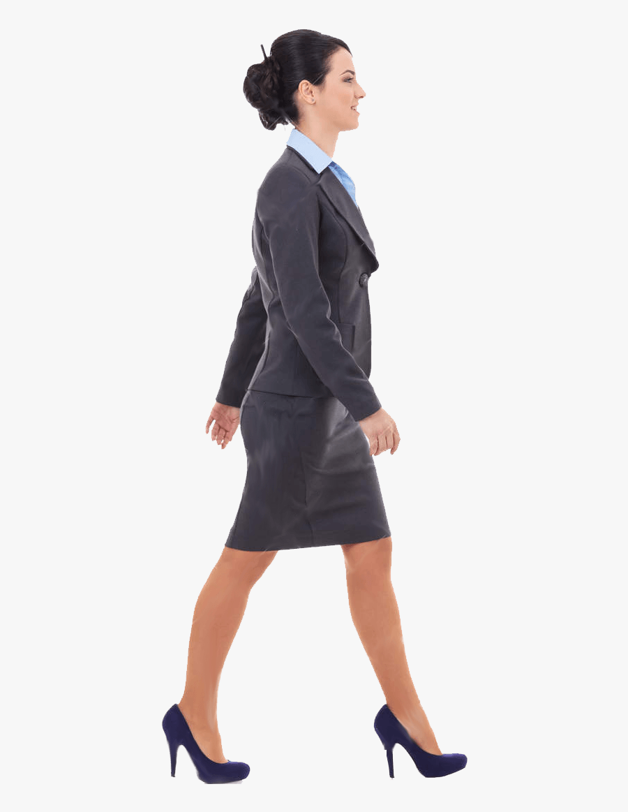 Clip Art Businessperson Stock Photography - Business Woman Walking Png, Transparent Clipart