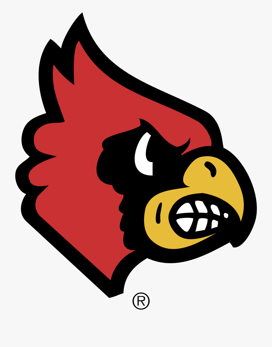 Louisville Cardinals Logo Png Transparent - Alton High School Redbirds, Transparent Clipart