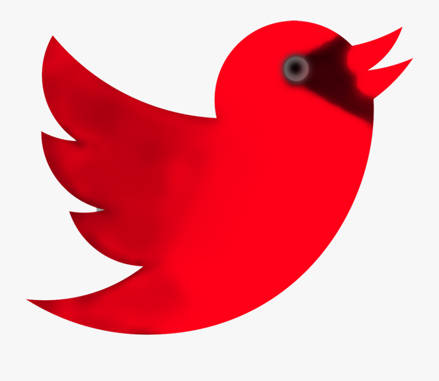Dead Clipart Cardinal - Red Twitter Logo Transparent, Transparent Clipart