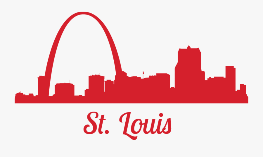 St Louis Arch Rainbow, Transparent Clipart