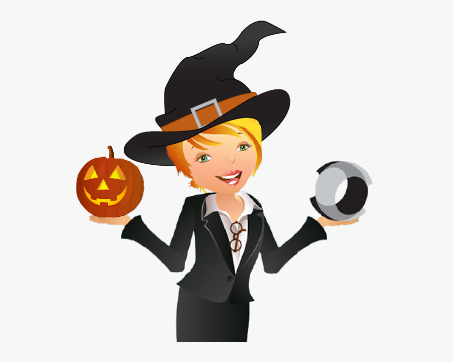 Professional Business Woman - Cartoon, Transparent Clipart