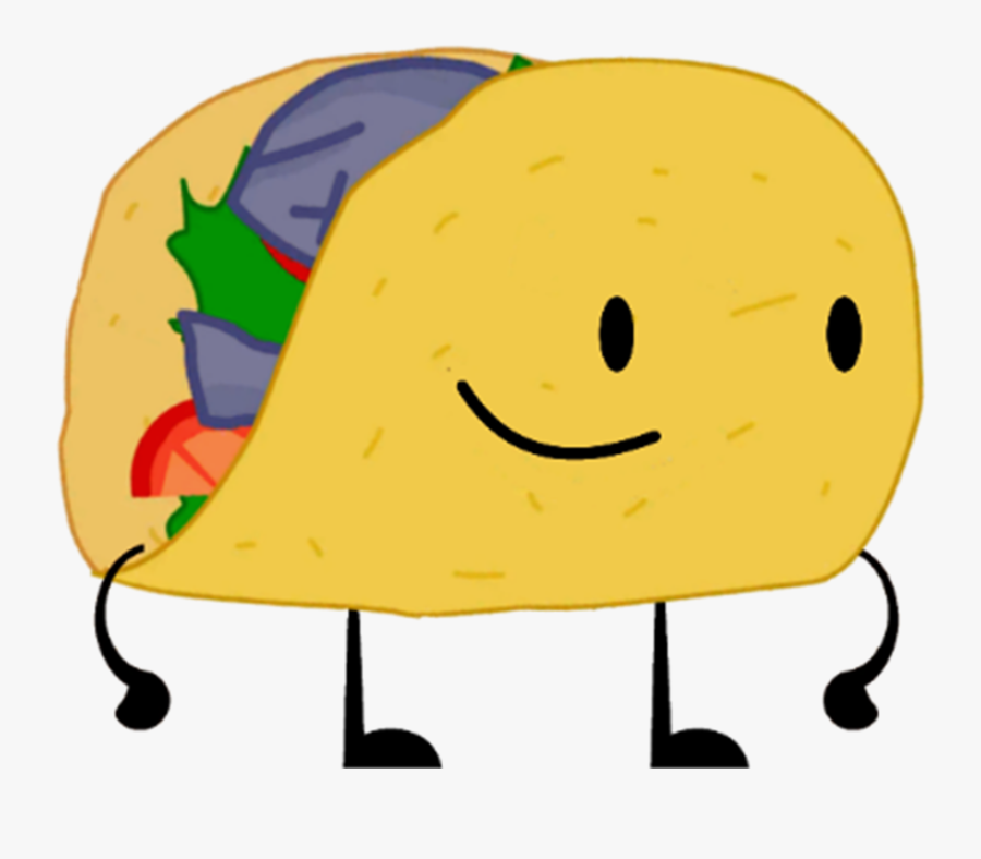 Fish Taco Clipart Smile - Cartoon Taco Royalty Free, Transparent Clipart