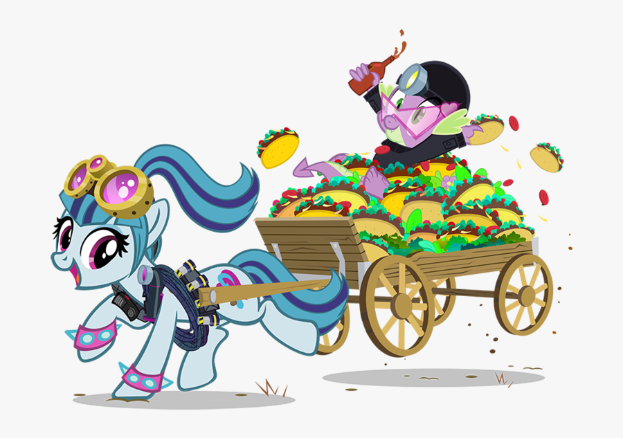 Transparent Taco Clipart Png - My Little Pony Taco, Transparent Clipart