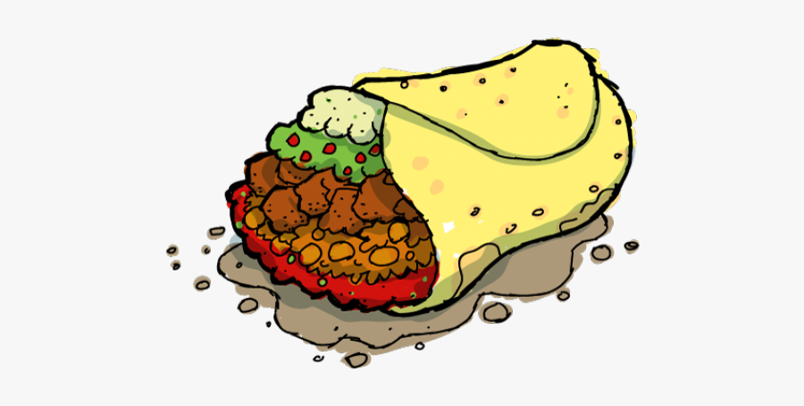 Burrito Clip Art, Transparent Clipart