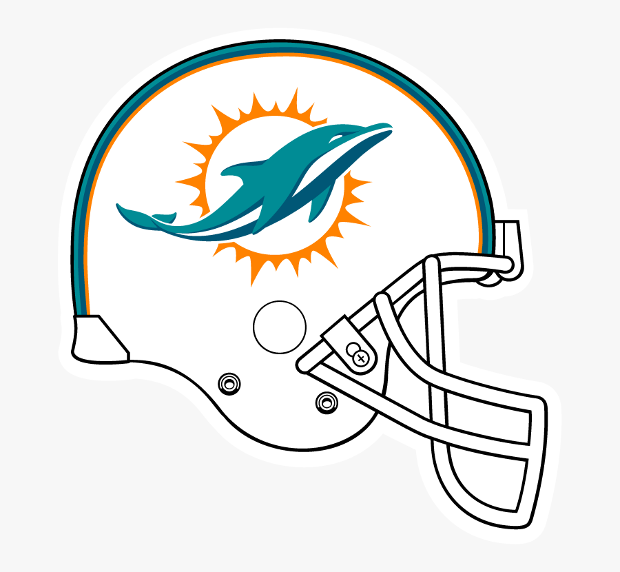 Transparent Dolphins Clipart - Logo Nfl Football Teams, Transparent Clipart