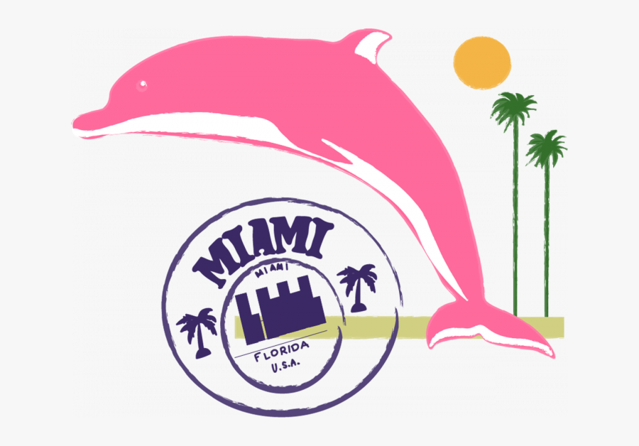 Clipart Dolphin Beach Florida, Transparent Clipart