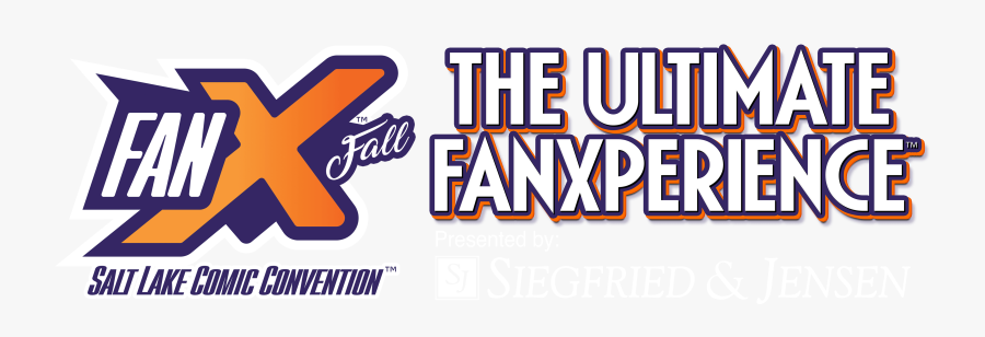Fanx® Salt Lake Comic Convention™ - Orange, Transparent Clipart