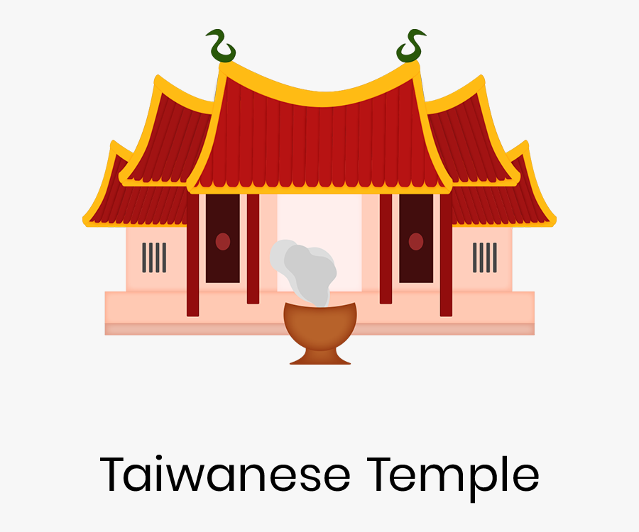 Transparent Temple Clipart - Taiwan Temple Png, Transparent Clipart